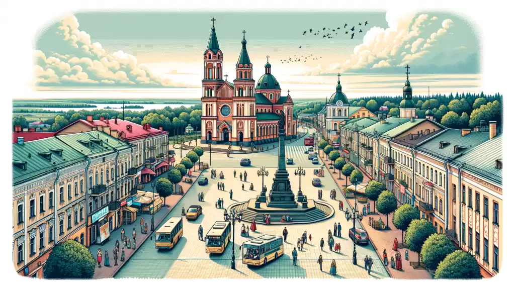 Лельчицы глазами ИИ GPT